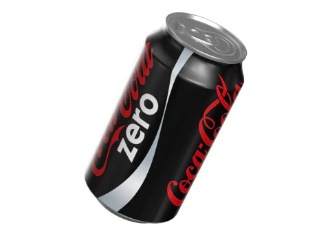 Coca Cola Zero Drink Can 355ml 11 3D Model