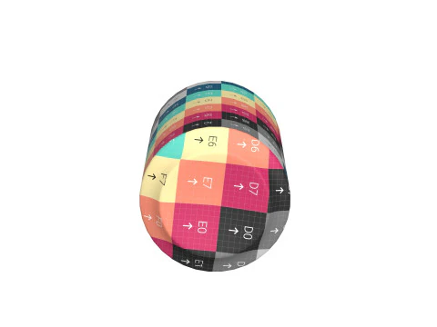 Coca Cola Zero Drink Can 355ml 11 3D Model