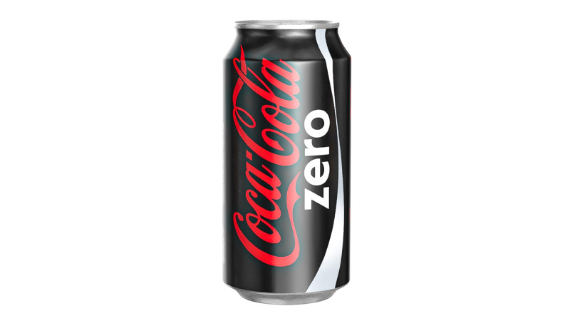 Coca Cola Zero Drink Can 375ml 12 3D Модель .c4d .max .obj .3ds .fbx .stl .blend 