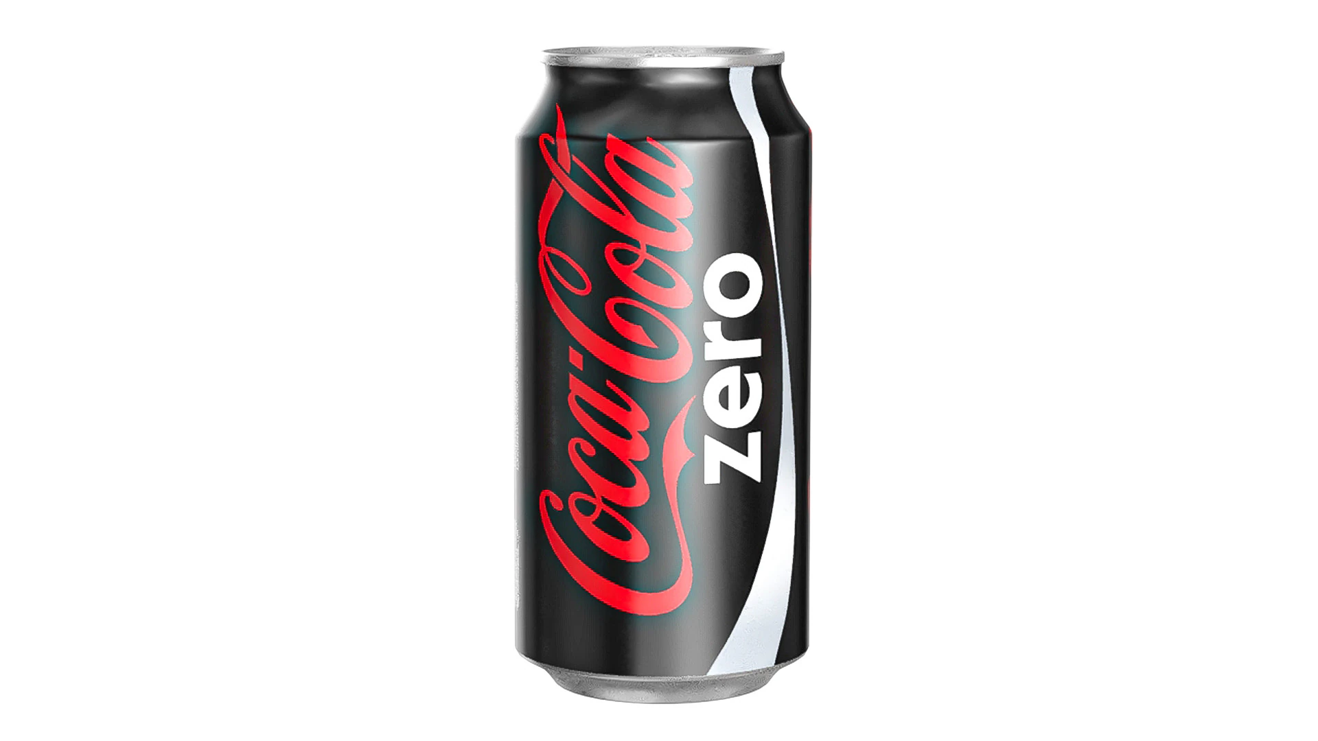 Bebida Coca Cola Zero Lata 375ml 12 Modelo 3D .c4d .max .obj .3ds .fbx .stl .blend 