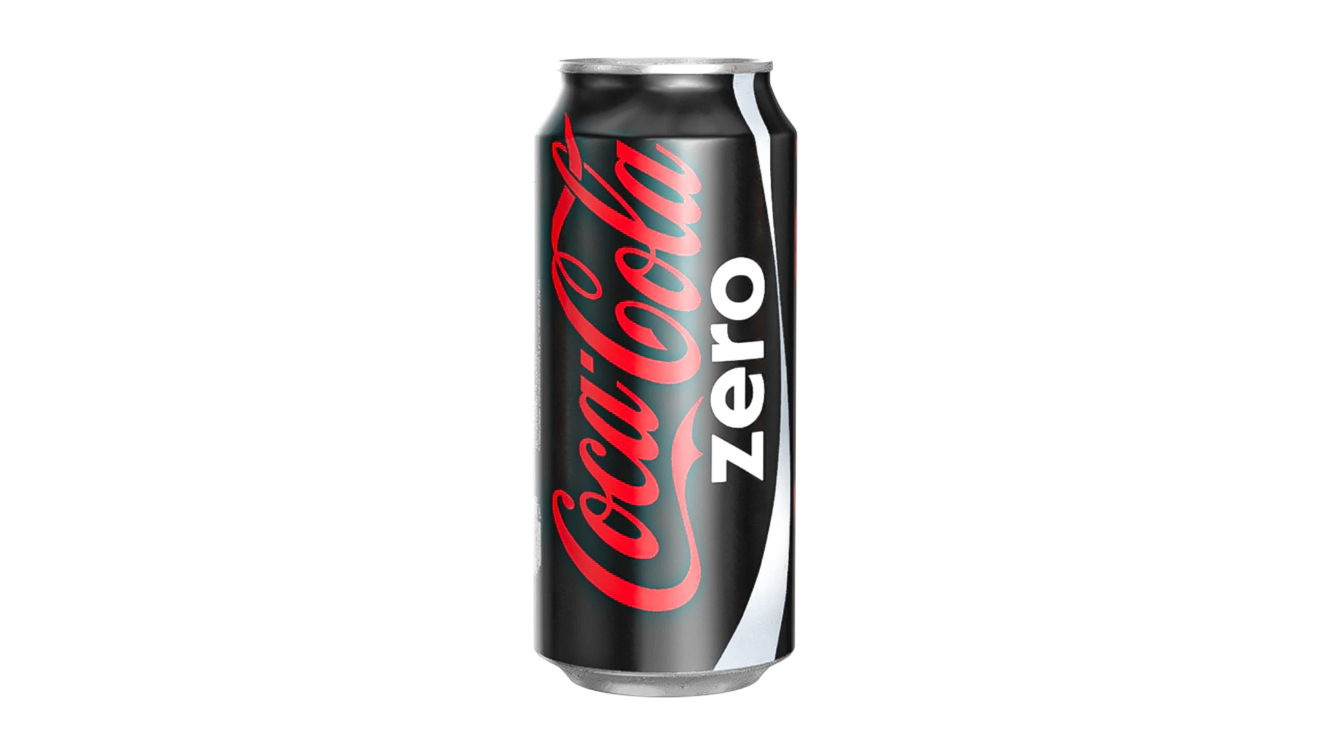 Coca Cola Zero Drink Can 473ml 13 3D Model .c4d .max .obj .3ds .fbx .stl .blend 