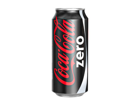 Coca Cola Zero Drink Can 473ml 13 3D Модель
