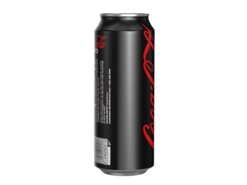 Coca Cola Zero Drink Can 500ml 14 Modèle 3D