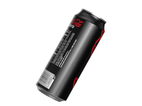 Coca Cola Zero Drink Can 500ml 14 3D Model