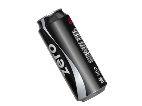 Coca Cola Zero Drink Can 500ml 14 Modèle 3D