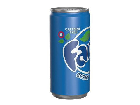 Fanta Berry Drink Can Slim 190ml 01 3D Модель