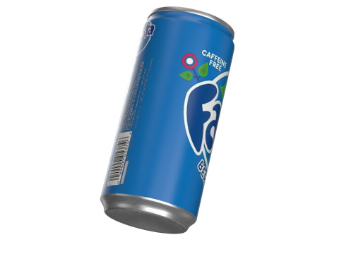 Fanta Berry Drink Can Slim 190ml 01 3D Модель