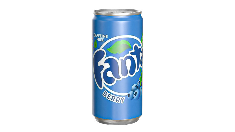 Fanta Berry Drink Can Slim 190ml 01 3D Модель .c4d .max .obj .3ds .fbx .stl .blend 