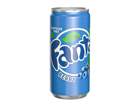 Fanta Berry Drink Can Slim 190ml 01 3Dモデル