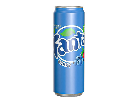 Fanta Berry Drink Can Sleek 355ml 08 3Dモデル