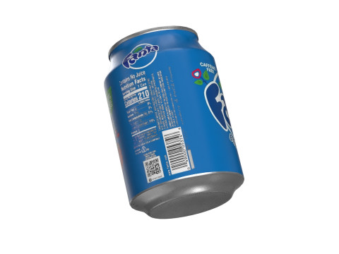 Fanta Berry Drink Can 250ml 09 3D Модель