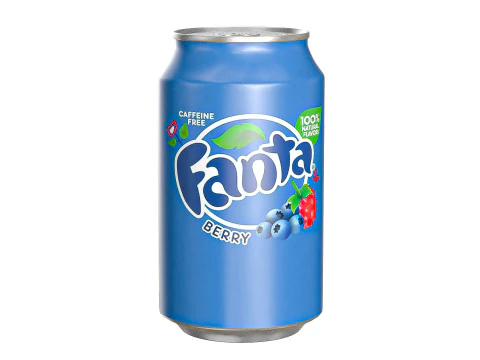 Fanta Meyveli İ&ccedil;ecek Kutusu 330ml 10 3D Model