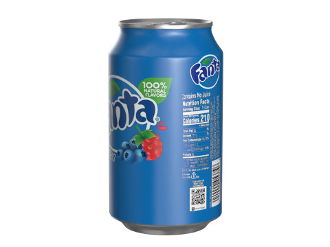 Fanta Berry Drink Can 330ml 10 Modèle 3D