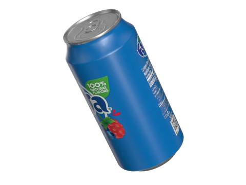 Fanta Berry Drink Can 375ml 12 3Dモデル