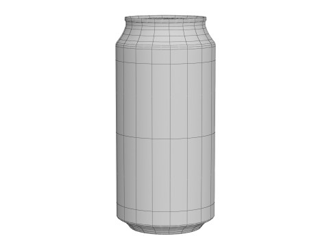 Fanta Berry Drink Can 375ml 12 3Dモデル