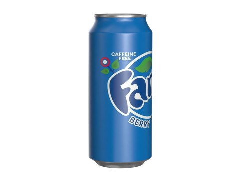 Fanta Berry Drink Can 473ml 13 3D Model