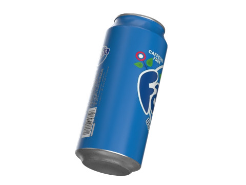 Fanta Berry Drink Can 473ml 13 3D Model