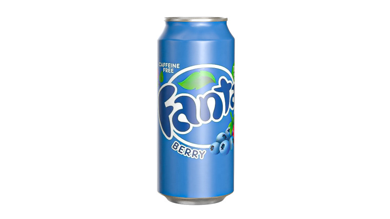 Fanta Berry Drink Can 473ml 13 3D Модель .c4d .max .obj .3ds .fbx .stl .blend