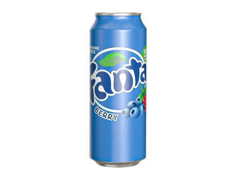 Fanta Berry Drink Can 500ml 14 3D मॉडल