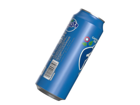 Fanta Berry Drink Can 500ml 14 3D Model