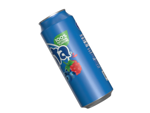 Fanta Berry Drink Can 500ml 14 3D Model