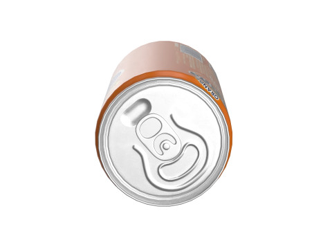 Fanta Drink Can Slim 190ml 01 Model 3D