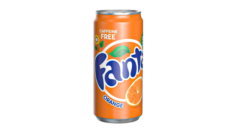 Fanta Drink Can Sleek 250ml 04 Modelo 3D .c4d .max .obj .3ds .fbx .stl .blend 