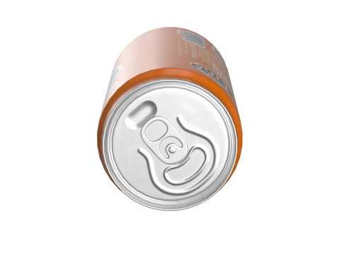 Fanta Drink Can Sleek 250ml 04 Modelo 3D