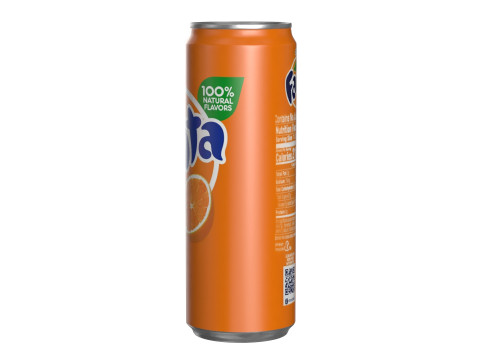Fanta Drink Can Sleek 355ml 08 3Dモデル