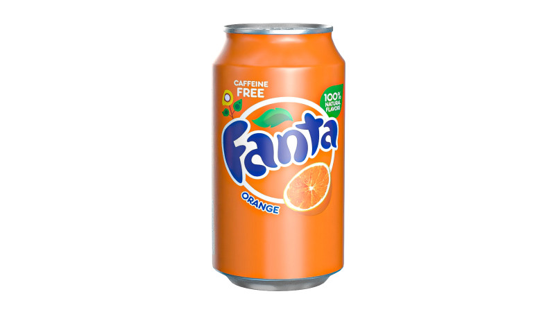 Fanta Drink Can 355ml 11 3D Model .c4d .max .obj .3ds .fbx .stl .blend 