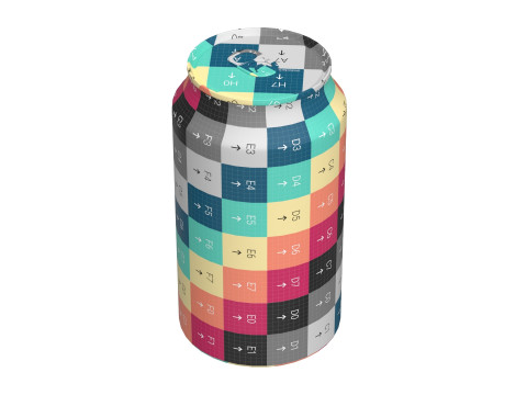 Fanta Drink Can 355ml 11 3D Model