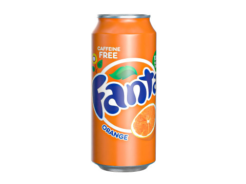 Fanta Drink Can 473ml 13 Modèle 3D