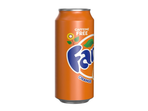 Fanta Drink Can 473ml 13 Modèle 3D