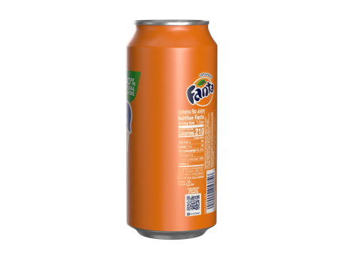 Fanta Drink Can 473ml 13 Modèle 3D