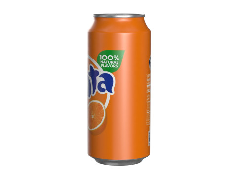 Fanta Drink Can 473ml 13 Modèle 3D