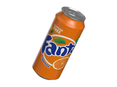 Fanta Drink Can 473ml 13 Modèle 3D