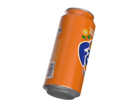 Fanta Drink Can 473ml 13 Modèle 3D
