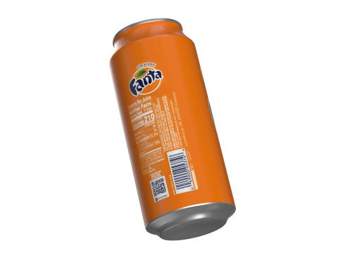 Fanta Drink Can 473ml 13 Modèle 3D