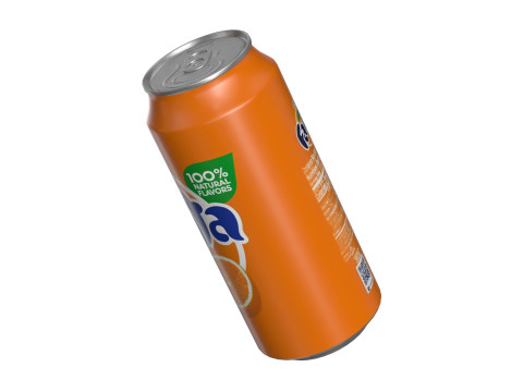 Fanta Drink Can 473ml 13 Modèle 3D