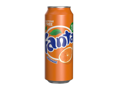 Fanta Drink Can 500ml 14 Model 3D