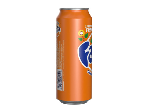 Fanta Drink Can 500ml 14 Model 3D