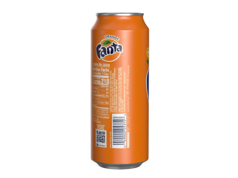 Fanta Drink Can 500ml 14 Model 3D