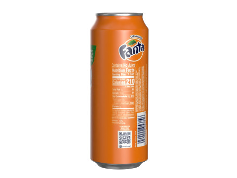 Fanta Drink Can 500ml 14 Model 3D