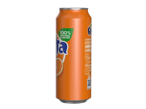 Fanta Drink Can 500ml 14 Model 3D