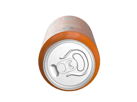 Fanta Drink Can 500ml 14 Model 3D