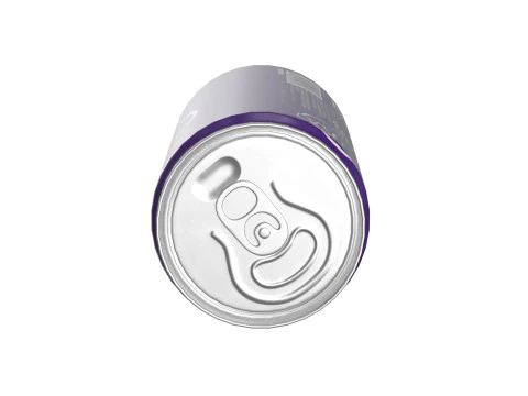 Fanta Grape Drink Can Slim 190ml 01 3D Model