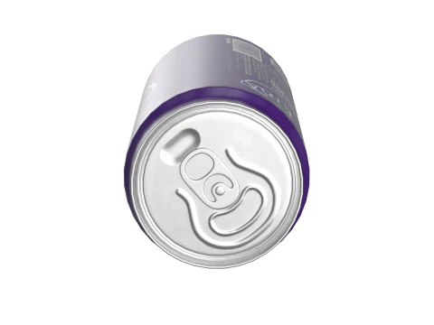 Fanta Bebida De Uva Lata Sleek 250ml 04 Modelo 3D