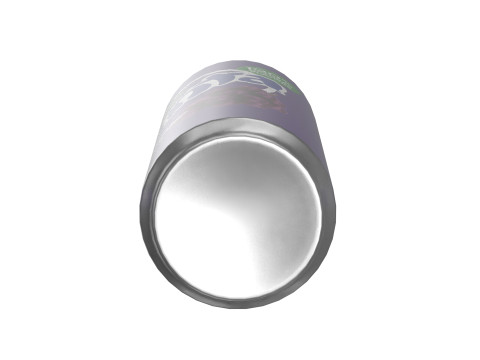 Fanta Grape Drink Can Sleek 310ml 06 Modello 3D