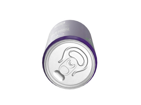 Fanta Grape Drink Can Sleek 330ml 07 3D Model
