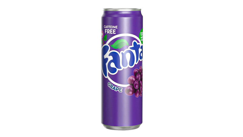Fanta Grape Drink Can Sleek 355ml 08 3Dモデル .c4d .max .obj .3ds .fbx .stl .blend 